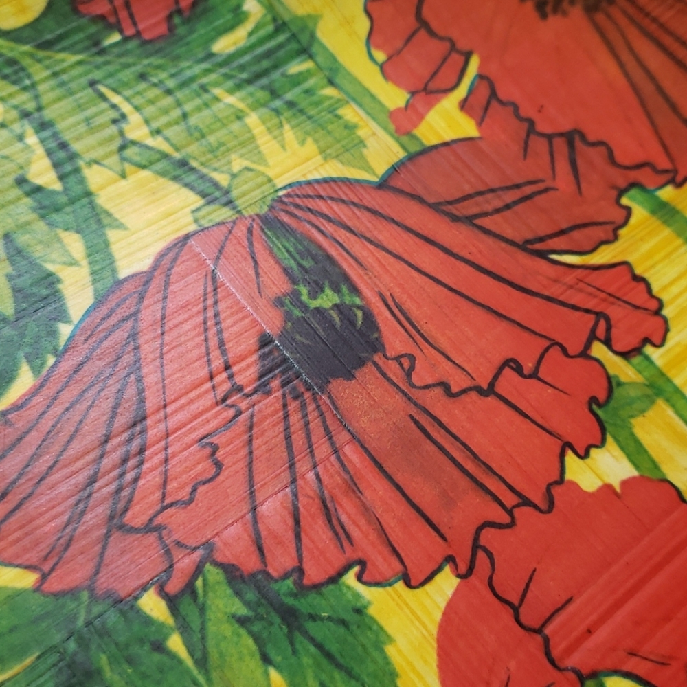 VINTAGE Poppy Tray - Picture 3 of 4